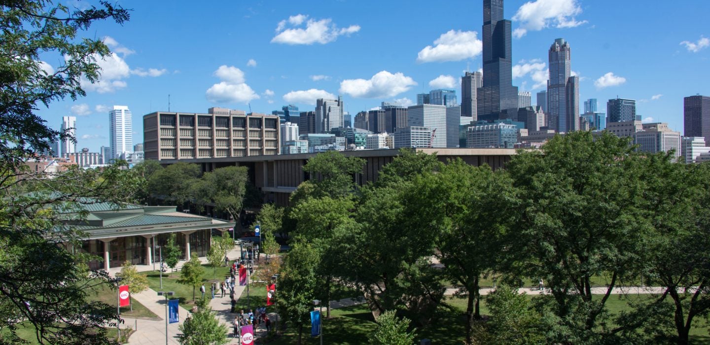 Uic Master Plan Campus Architecture University Of Illinois Chicago